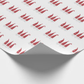 Gnomes für WeihnachtsPackpapier Geschenkpapier (Ecke)