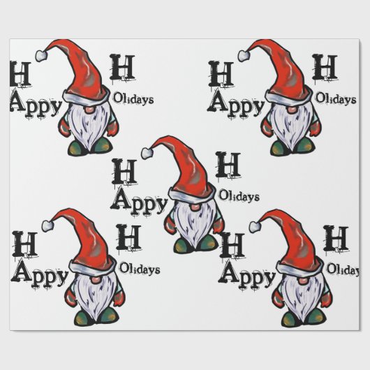 GNOMES GESCHENKPAPIER (Flach)