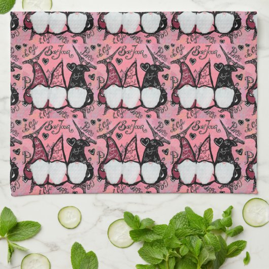 GNOMES GESCHIRRTUCH (Gefaltet)