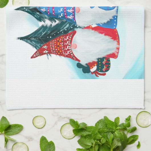 GNOMES GESCHIRRTUCH (Gefaltet)