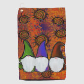 GNOMES GOLFHANDTUCH (Vorderseite)