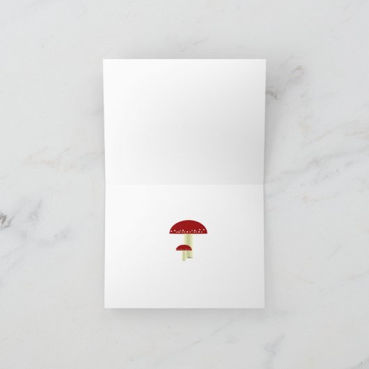 Gnomes-Grußkarte Karte (Innenseite)