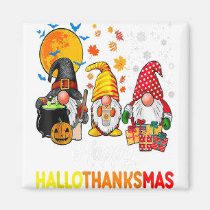 Gnomes Halloween Erntedank Weihnachtsfeier Hall Magnet
