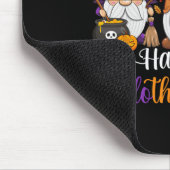 Gnomes Halloween Erntedank Weihnachtsfeier Hall Mousepad (Ecke)