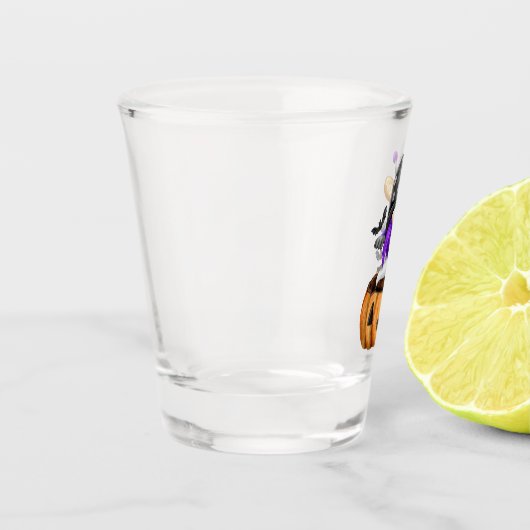 Gnomes Halloween Shot Glass Schnapsglas (Links)