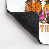Gnomes Happy Hallothanksmas Halloween-Erntedank Mousepad (Ecke)
