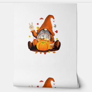 Gnomes Herbst Niedlicher Halloween Erntedank Lon Tapete