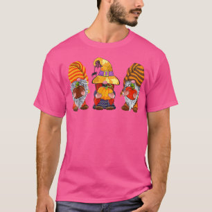 Gnomes Herbst Niedlicher Halloween-Erntedank T-Shirt