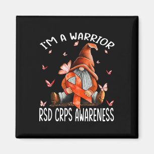 Gnomes I bin ein Krieger Rsd Crps Awareness Butter Magnet