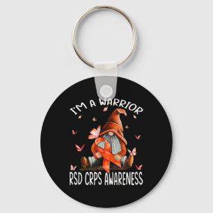 Gnomes I bin ein Krieger Rsd Crps Awareness Butter Schlüsselanhänger