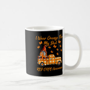 Gnomes Ich trage Orange für meinen Vater Rsd Crps  Kaffeetasse