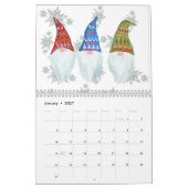 GNOMES-KALENDER KALENDER (Jan 2027)