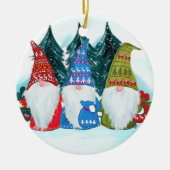 Gnomes Keramik Ornament (Vorne)