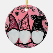 GNOMES KERAMIK ORNAMENT (Vorne)