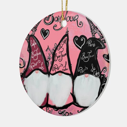 GNOMES KERAMIK ORNAMENT (Links)