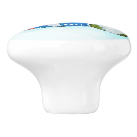 Gnomes Keramikknauf (Seitenansicht)