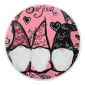 GNOMES KERAMIKKNAUF (Vorderseite)