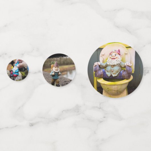 Gnomes Konfetti (Vorderseiten)
