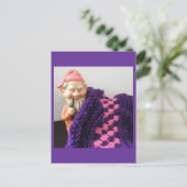 Gnomes Liebe Knittern Postkarte (Stehend Vorderseite)