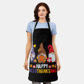 Gnomes Lover Frohe Weihnachtsglücke Hallothanksmas Schürze (Getragen)