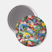 Gnomes Magnet (Vorderseite/Rückseite)