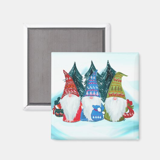 GNOMES MAGNET (Vorderseite/Rückseite)