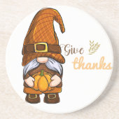 Gnomes männliche Dank Getränkeuntersetzer (Vorne)