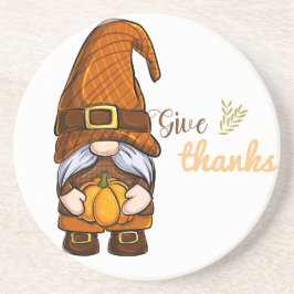 Gnomes männliche Dank Getränkeuntersetzer