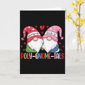 Gnomes Math Pun Teacher Algebra Calculus Valentine Karte (Gelbe Blume)