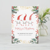 Gnomes Merry Christmas (Stehend Vorderseite)