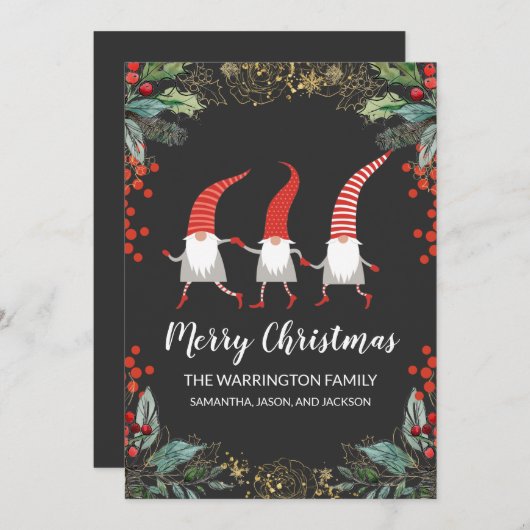 Gnomes Merry Christmas (Vorne/Hinten)