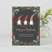 Gnomes Merry Christmas (Stehend Vorderseite)