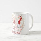 Gnomes Merry Christmas Kaffeetasse (VorderseiteRechts)
