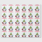 Gnomes mit Geschenkpapier (Flach)