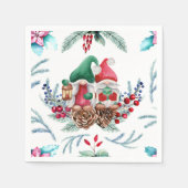 Gnomes on Cone Serviette (Vorderseite)