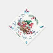 Gnomes on Cone Serviette (Ecke)