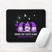 Gnomes One Fights Epilepsy Awareness Alone Epileps Mousepad (Mit Mouse)