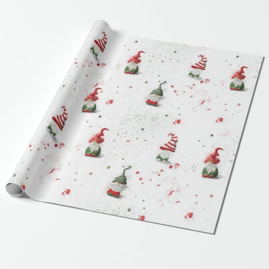 Gnomes Packpapier_groß Geschenkpapier (Ungerollt)