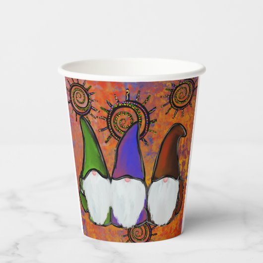 GNOMES PAPPBECHER (Rückseite)