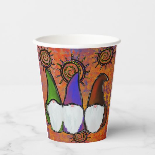 GNOMES PAPPBECHER (Vorderseite)