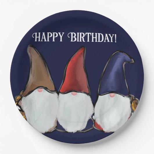 GNOMES PAPPTELLER (Vorderseite)