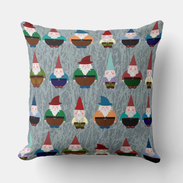 Gnomes Pillow Kissen (Vorderseite)