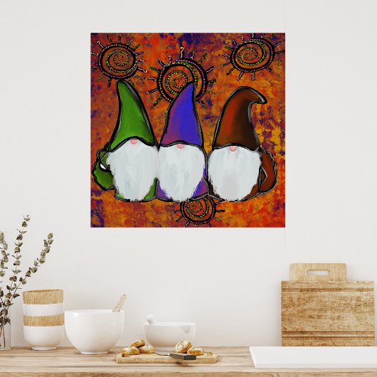 GNOMES POSTER (Küche)