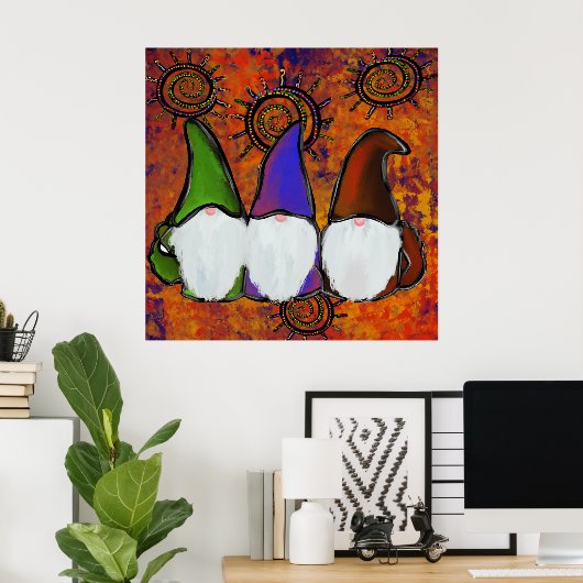 GNOMES POSTER (Heimbüro)