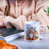 Gnomes & Pumpkin Spice Latte Hallo Fall Kaffeetasse