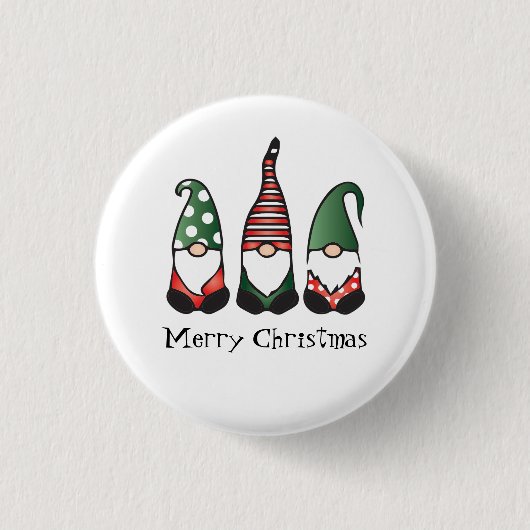 Gnomes Red Green Button (Vorderseite)
