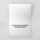 GNOMES SAY **LASSEN SIE SICH DIE URLAUB TEILEN** KARTE (Innenseite)