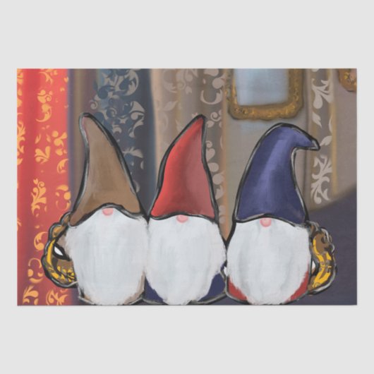 GNOMES SEIDENPAPIER (Vorderseite)