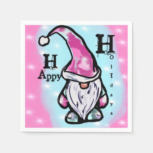 GNOMES SERVIETTE (Vorderseite)