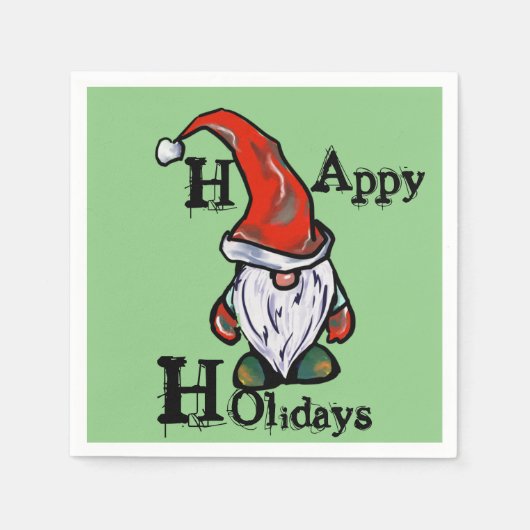 GNOMES SERVIETTE (Vorderseite)